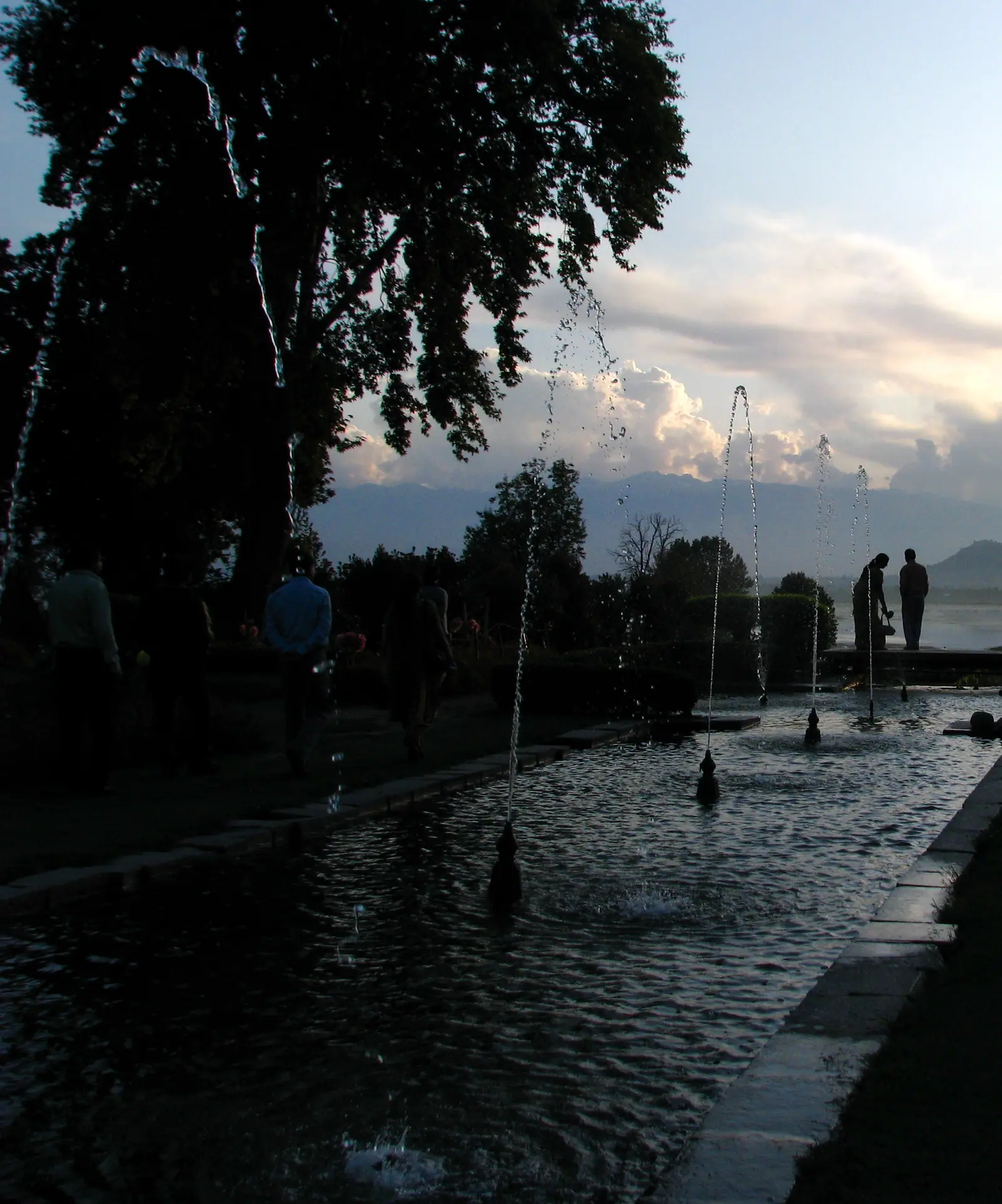 Kashmir valley in August: late summer, lush