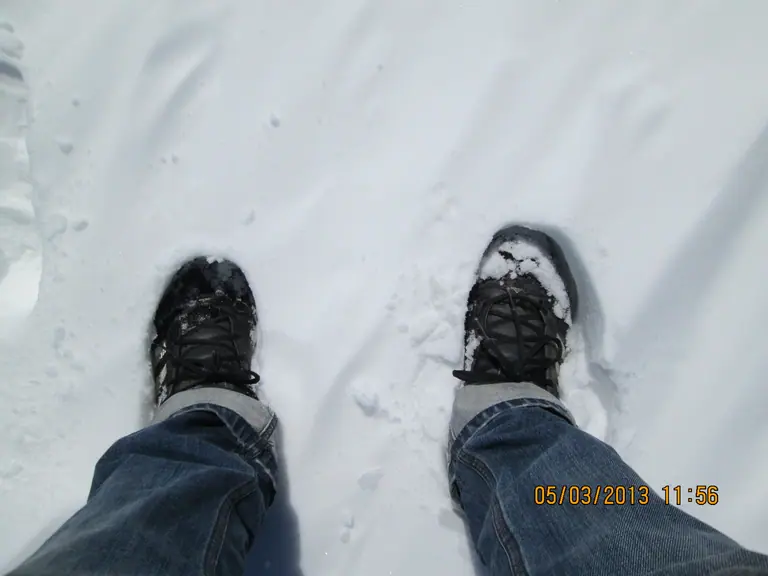 Deepest snow of the season in Gulmarg