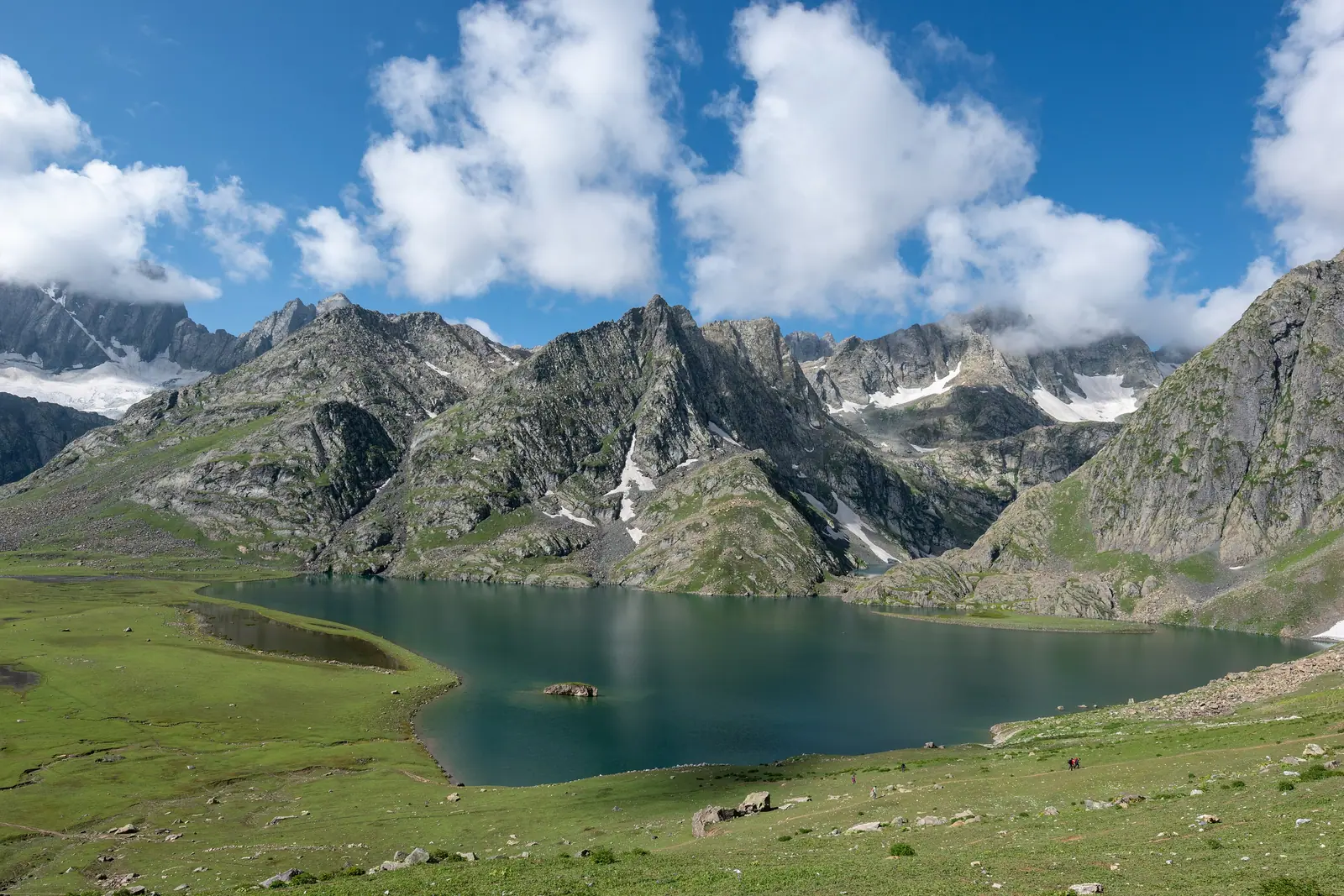 Krishansar Lake, Sonmarg, Kashmir valley, India