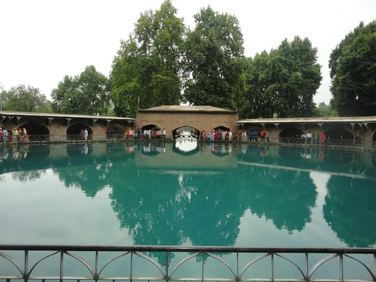 Spring at Verinag and Mughal Arcade