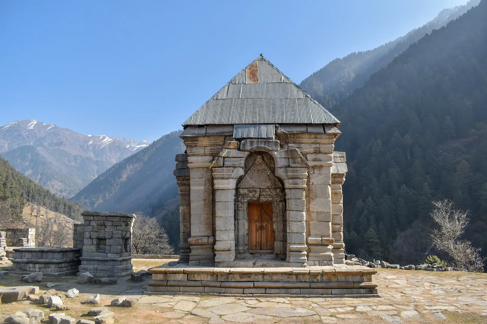 Wangath Temple Complex, Naranag, Jammu and Kashmir, India